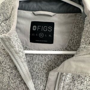 Women figs charcoal jacket